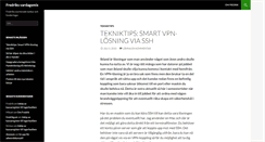 Desktop Screenshot of fredrikgustavsson.info